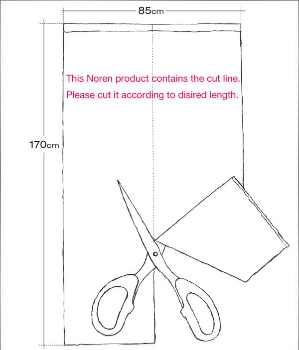 600x703 Japan Curtain Drapes Noren 150cm X 85cm Japanese Style Door Window
