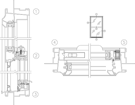 458x359 143 Single Hung Window