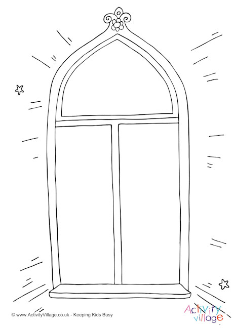 460x650 Glass Window Frame