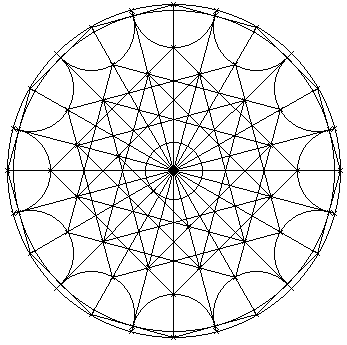 347x345 Math Geometric Art Geometry, Gothic Architecture, Rose Windows