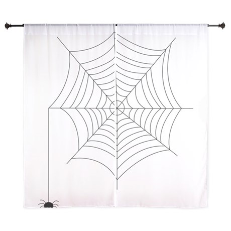 460x460 Spider Web Window Curtains Amp Drapes, Spider Web Curtains For Any