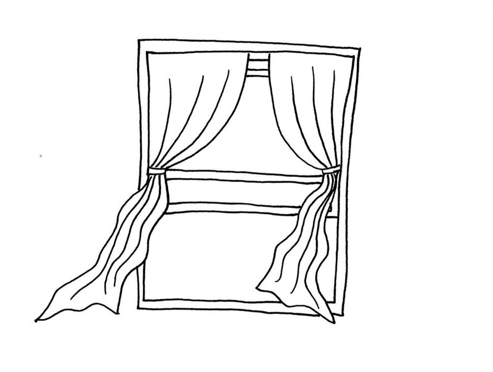 970x731 Coloring Pages Window Coloring Page Christian Stained Glass