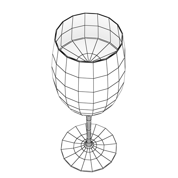 600x600 Red Wine Bottle Rijks And Cup 3d Cgtrader