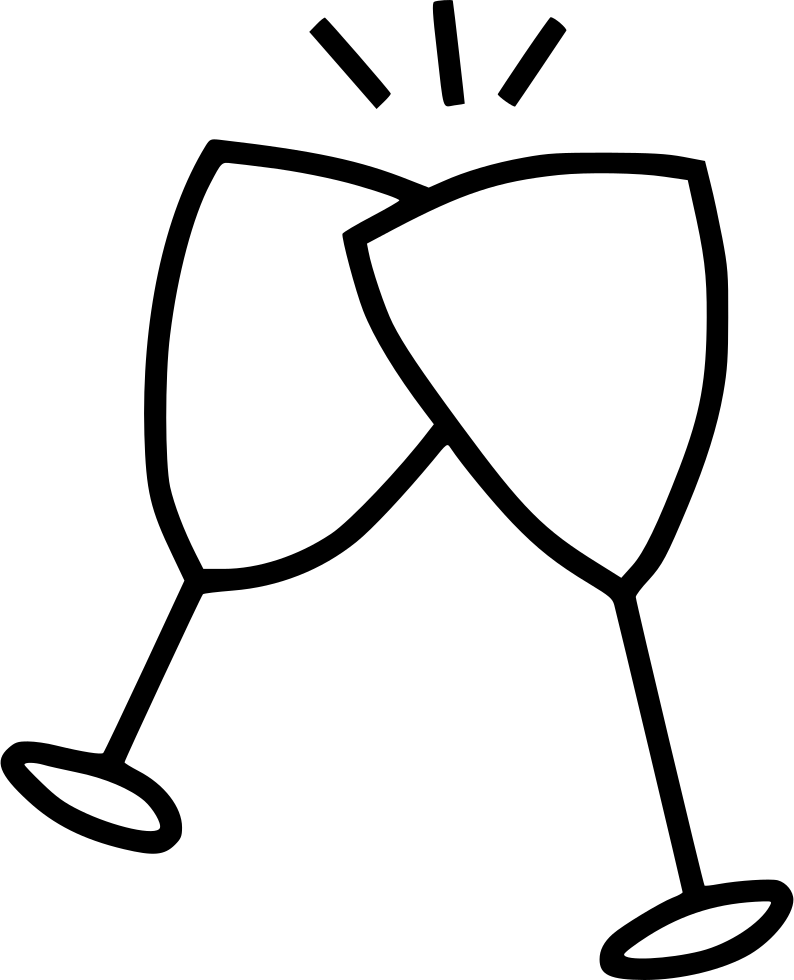 794x980 Cheers Drink Wine Glass Party Celebrate Svg Png Icon Free Download