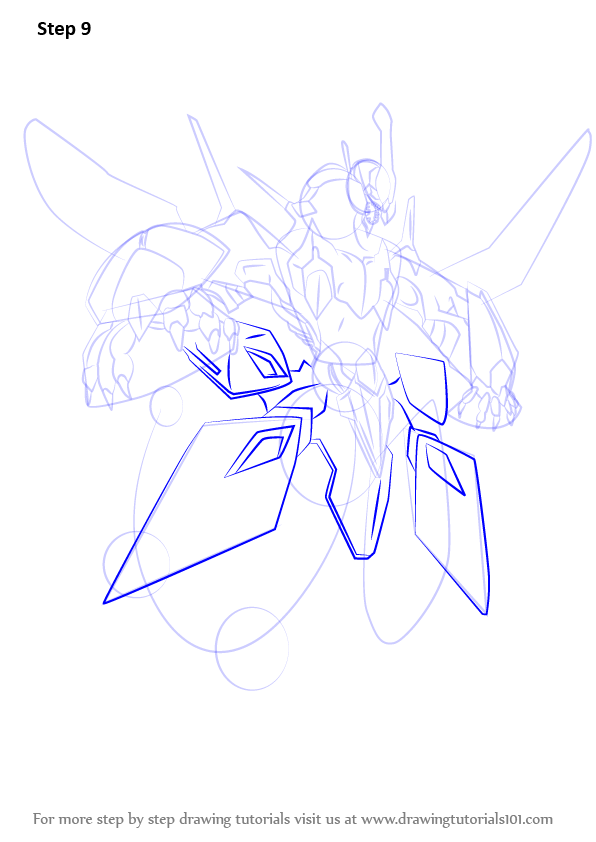 596x842 Learn How To Draw Clear Wing Synchro Dragon From Yu Gi Oh