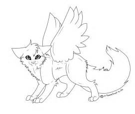 271x230 Warrior Cat Lineart By Skylercakes, Warrior Cats Easy