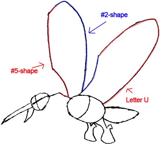 550x493 How Draw Fearow From Pokemon Step By Step Tutorial How