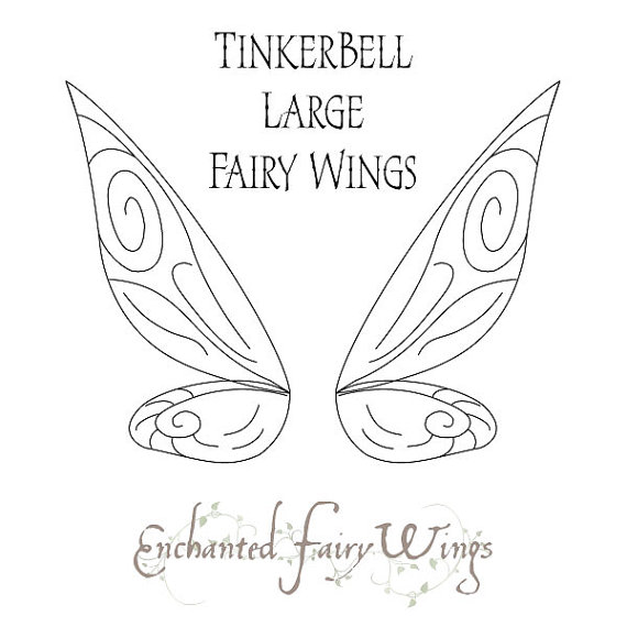570x570 Pattern And Tutorial For Tinkerbell Adult Costume Fairy Wings