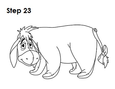 388x300 How To Draw Eeyore