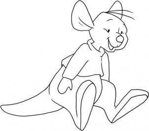 302x267 How To Draw How To Draw Roo From Winnie The Pooh