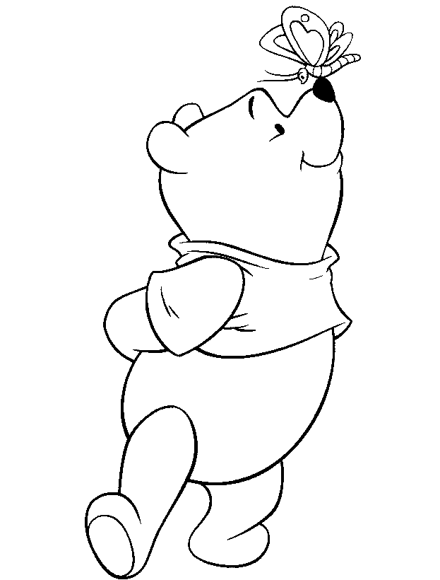 623x820 Winnie Pooh Drawing ~ Child Coloring