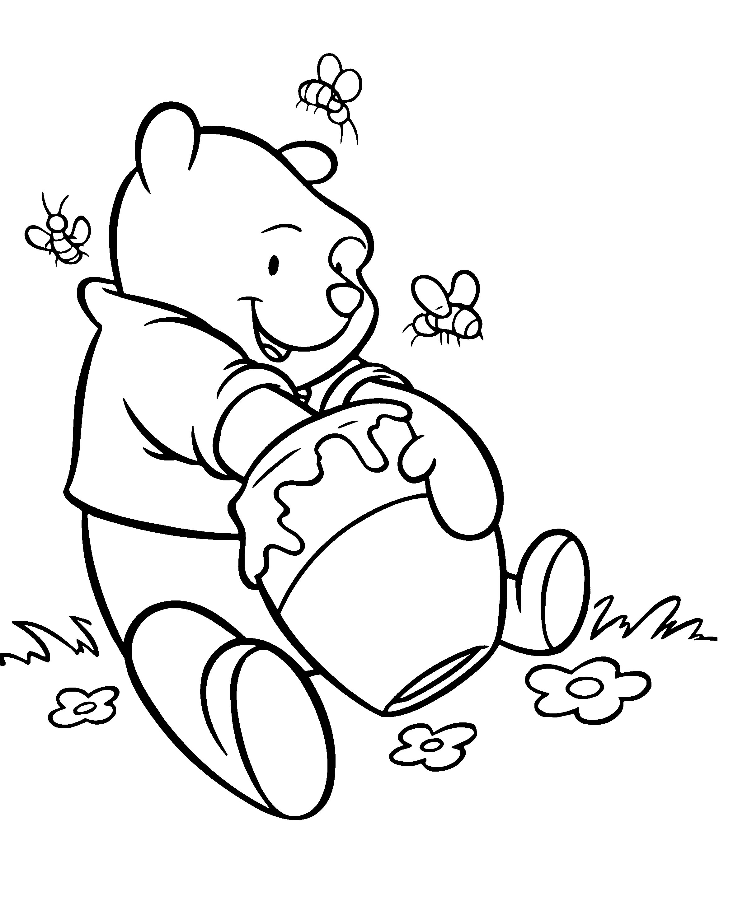 How To Draw Winnie The Pooh Winnie The Pooh Drawing C - vrogue.co