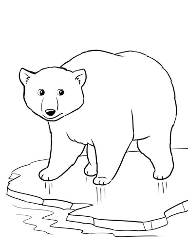 386x500 Free Polar Bear Worksheet For A Winter Theme Unit!