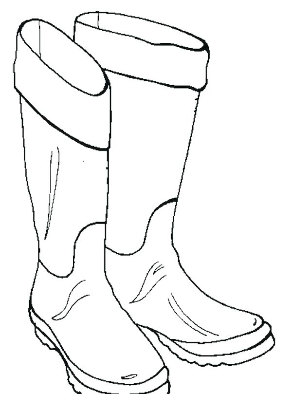 600x809 This Is Boot Coloring Page Images Cowboys Coloring Pages Cowboy