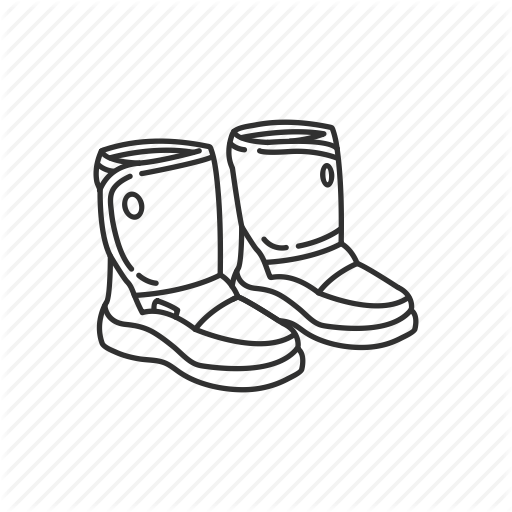 512x512 Boots, Cold, Foot, Snow, Snow Boots, Winter, Winter Boots Icon