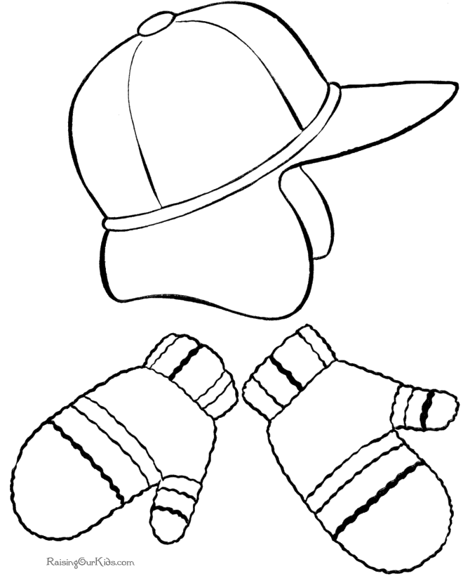 670x820 Boots Winter Clothes Coloring Page Colouring For Fancy Photo Pages