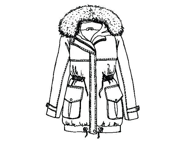 600x470 Winter Coat Coloring Page Joandco.co