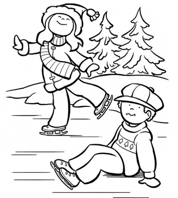 360x400 Printable Winter Coloring Pages Kid Printables, Winter And Snow Fun