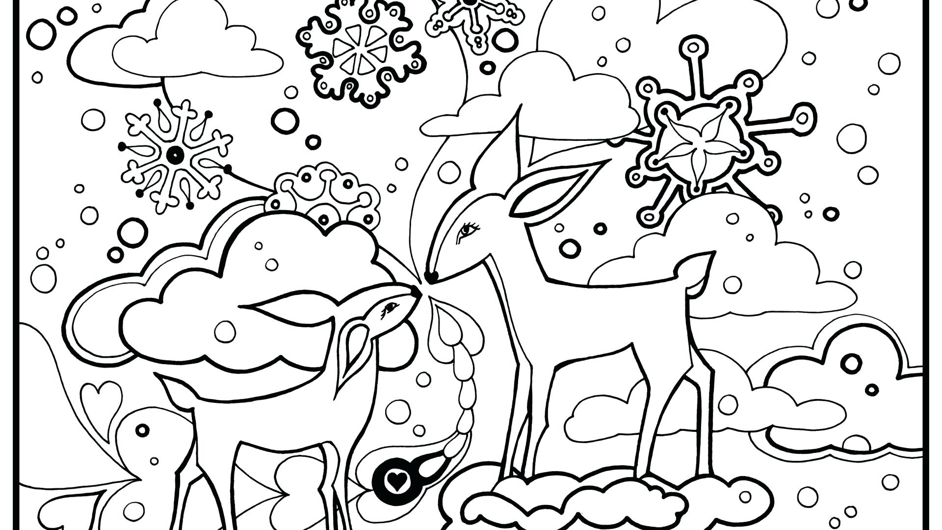 1920x1080 Coloring Winter Coloring Pages For Kids Printable