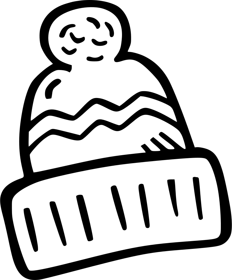 812x980 Winter Hat Svg Png Icon Free Download ( 550361)
