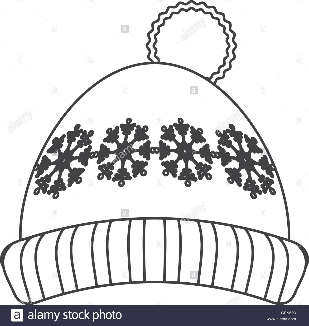 1300x1374 Winter Knit Hat Icon Stock Vector Art Amp Illustration, Vector Image