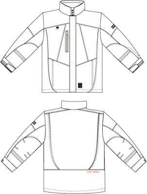 303x400 Tranemo Workwear First Grade Winter Jacket 6220 46 Cj Safety