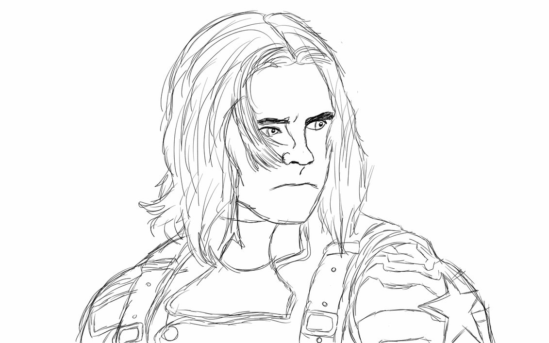 1131x707 The Winter Soldier By Akihia