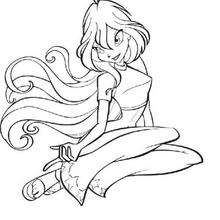 220x220 Bloom The Leader Of The Winx Club Coloring Pages