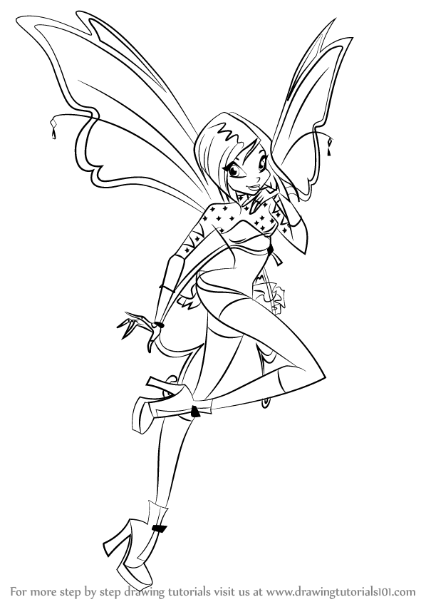 Winx Club Bloom Drawing at GetDrawings | Free download