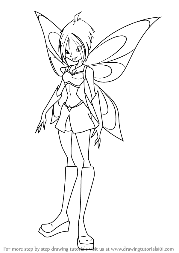 Winx Drawing at GetDrawings | Free download