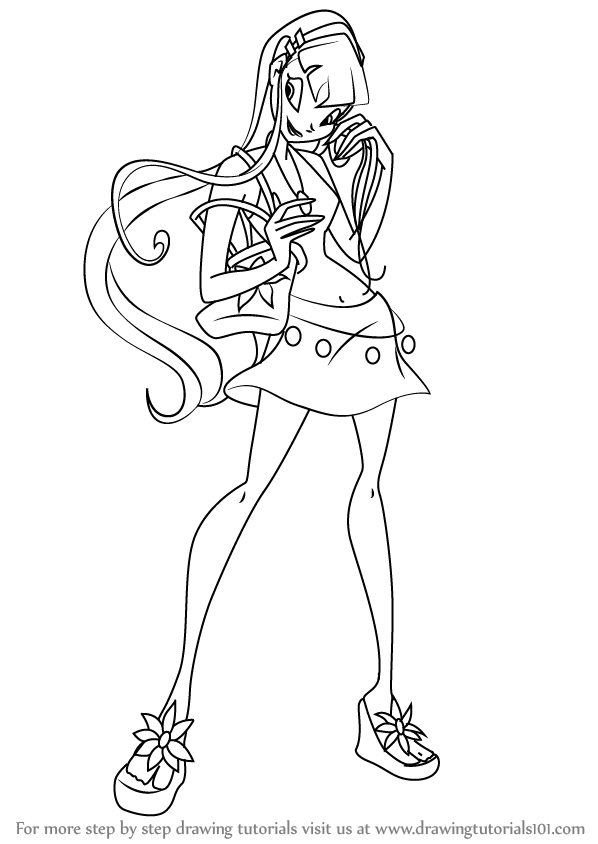 Winx Drawing at GetDrawings | Free download