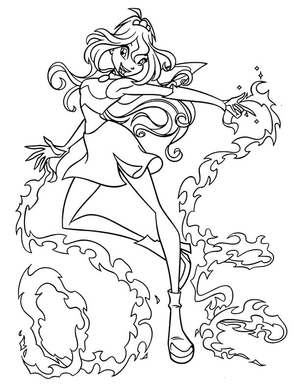 600x792 Winx Club Coloring Pages Princess Bloom Club Coloring Pages 9 Winx