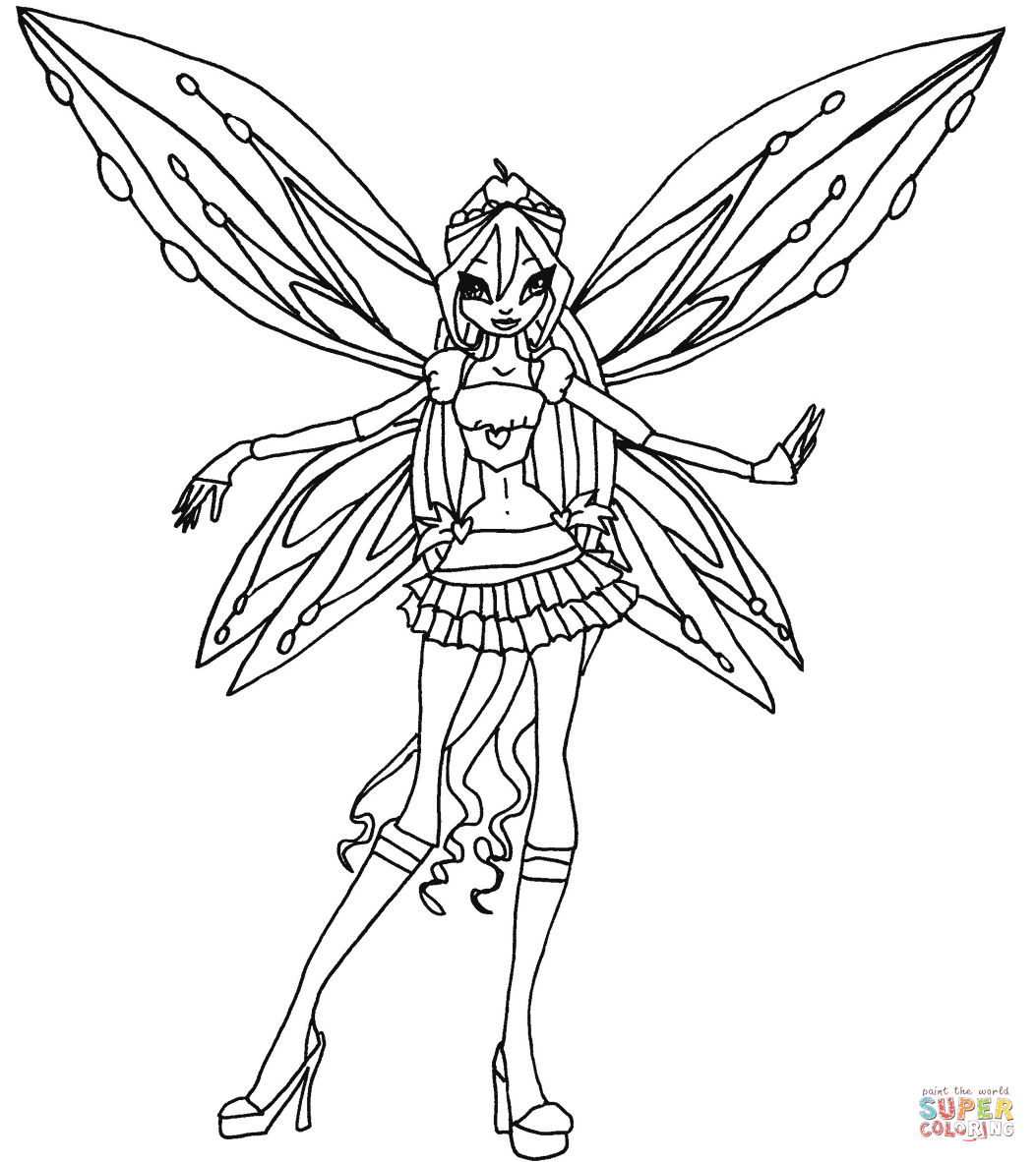 Winx Drawing at GetDrawings | Free download