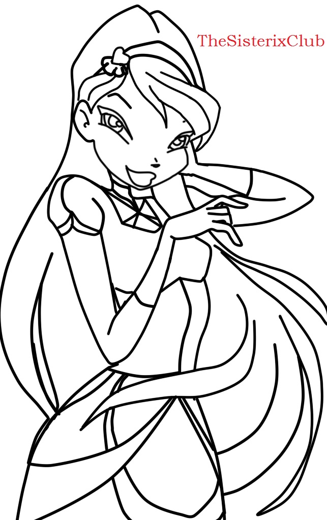 643x1023 Winx Musa Baile Drawing By Thesisterixclub