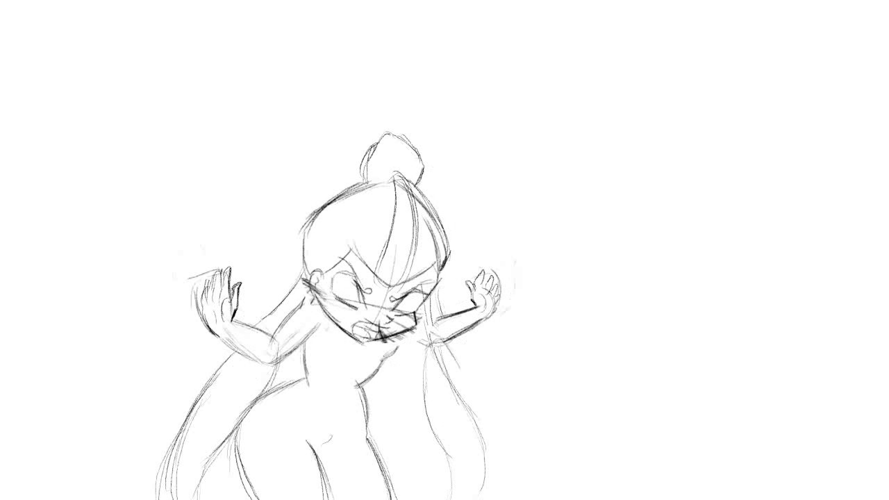 1280x720 Winx Style Speel Animation Process