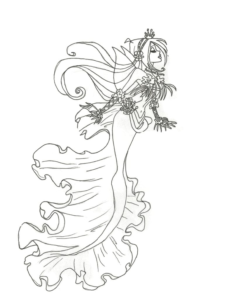 780x1024 Innovation Inspiration Coloring Pages Draw Mermaids Winx Club