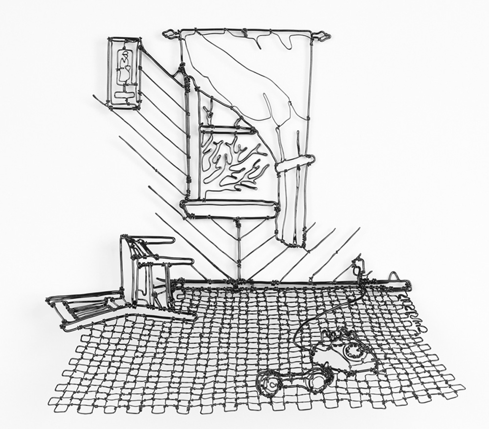 1000x877 Wire Drawings By Cw Roelle Inspiration Now