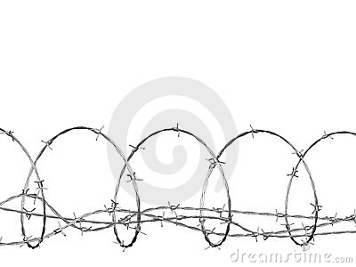 400x300 Drawn Wire Barb Wire