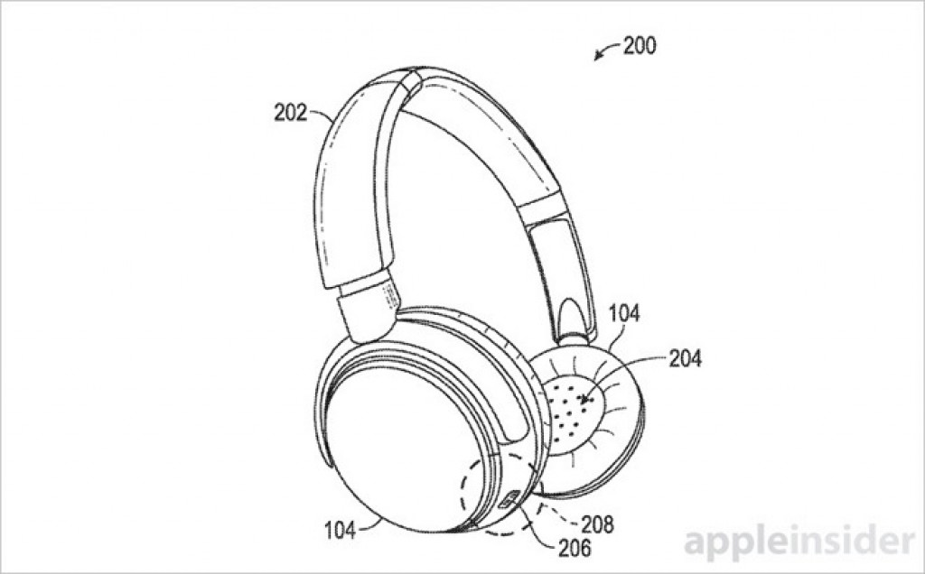 1024x636 Apple Files Patent For Wireless Headphones, Confirms Headphone