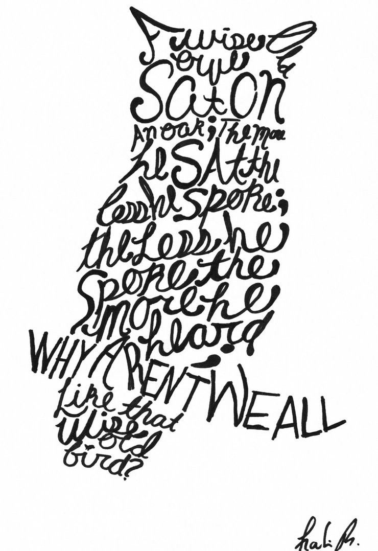 740x1078 A Wise Old Owl By Pandassassin