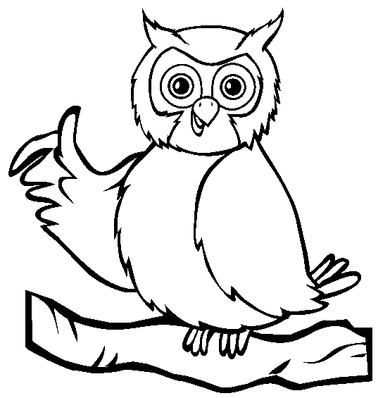 554x565 Pics Of Owls To Print And Color Download Printable Image About