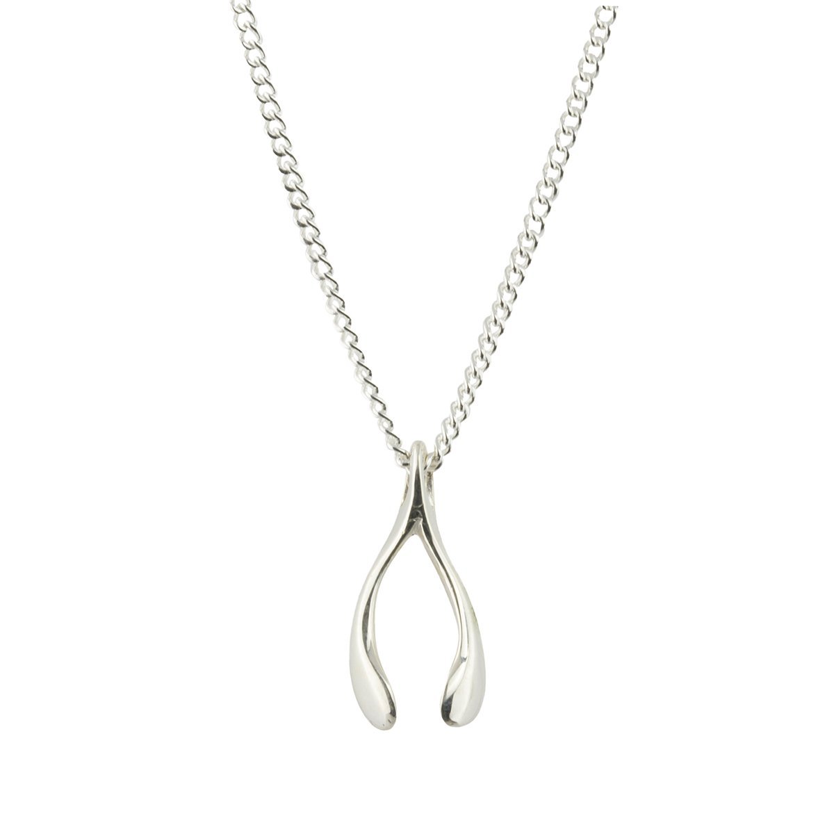 1200x1200 Silver Tiny Wishbone Necklace Jewelstreet Us