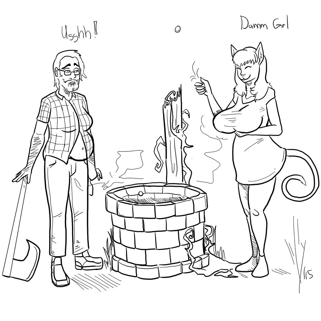 1024x1024 Cmsn Wishing Well 2 By Dragon Storm