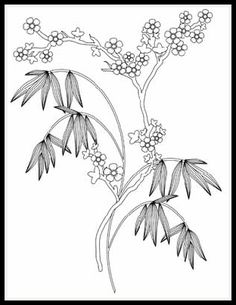 236x305 Free Digital Stamps Flora Wisteria Free Digital Stamps