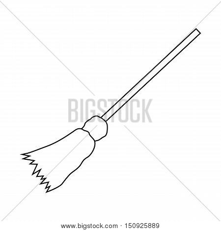 450x470 Witch Broom Icon. Outline Vector Amp Photo Bigstock