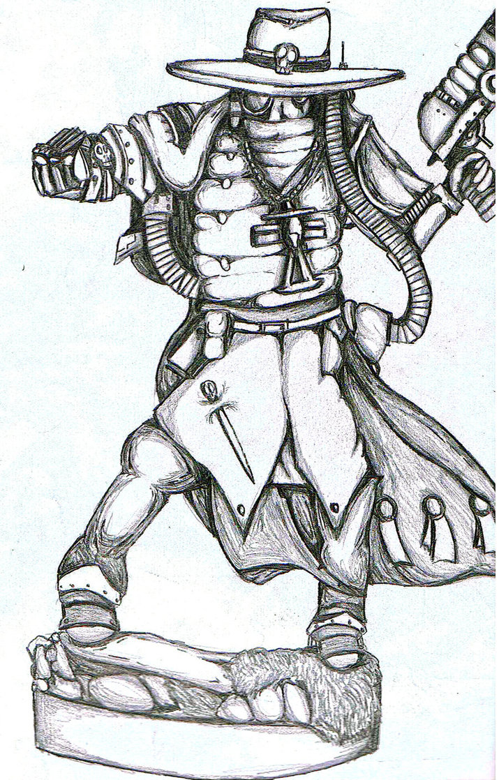 715x1118 Witch Hunter Drawing By Instantgang