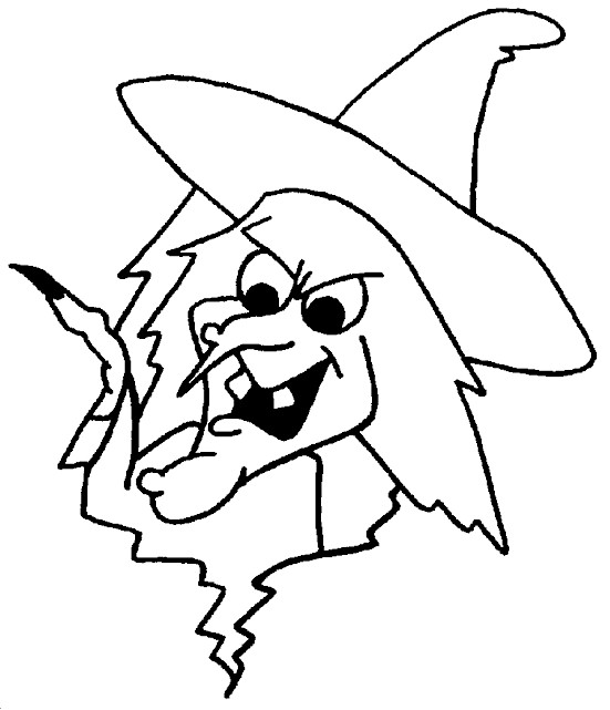 551x641 Halloween Witch Coloring Pages