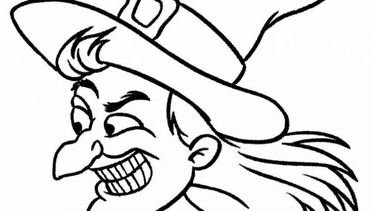 750x425 Witch Face Coloring Pages Printable Witch Coloring Pages For Kids