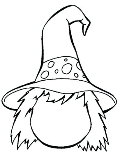 Witch Hat Drawing at GetDrawings | Free download
