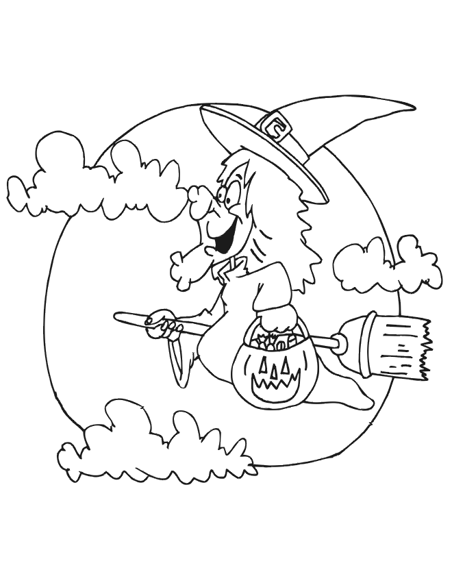 660x854 Witch Coloring Pages Free Printables For Kids